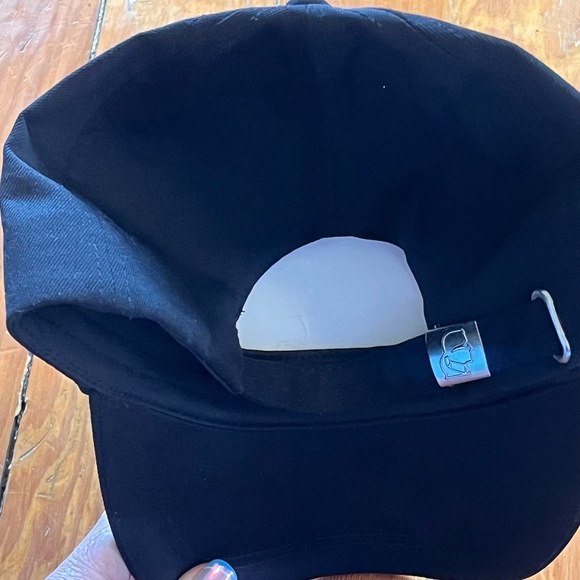 Karl Lagergeld Paris Logo Charm Baseball Cap main image 5